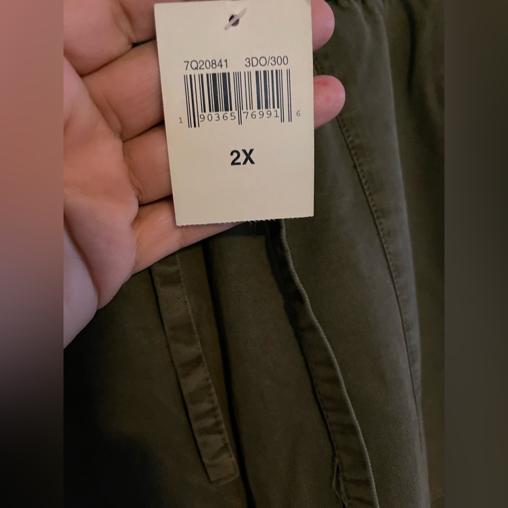 Lucky Brand New with tags size 2x Olive green Lycell cargo pants - Picture 6 of 6